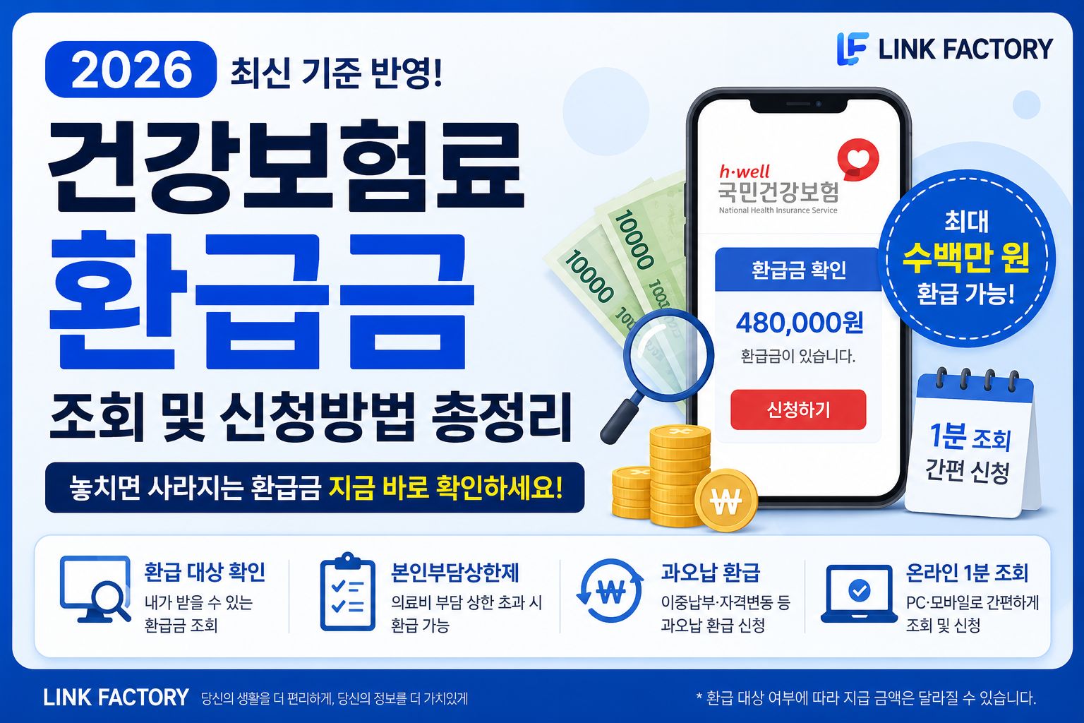 건강보험료 환급금, 우편함에서 발견한 낯선 돈의 정체