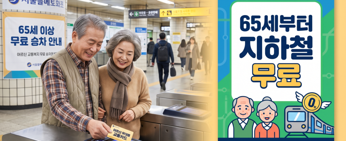 경로우대 교통카드 전국 총정리, K-패스와 함께 쓰면 이렇게 다릅니다