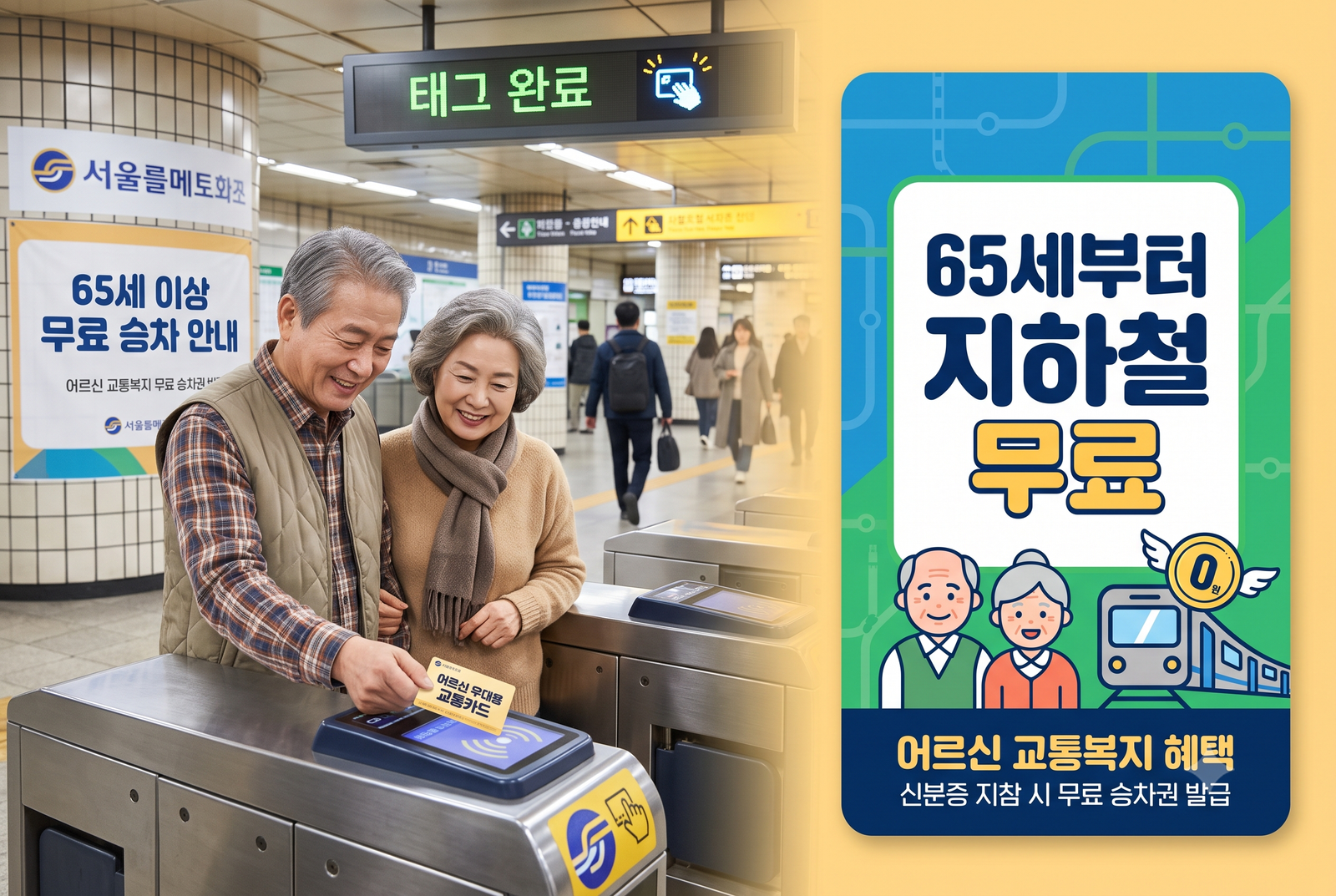 경로우대 교통카드 전국 총정리, K-패스와 함께 쓰면 이렇게 다릅니다