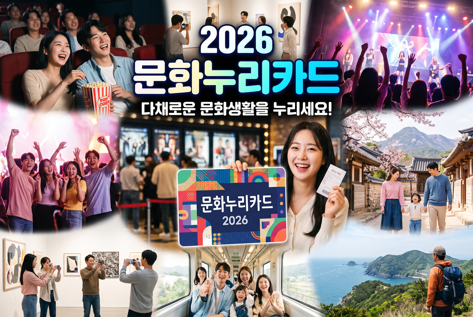 2026 문화누리카드 신청방법, 지원금액과 대상 총정리