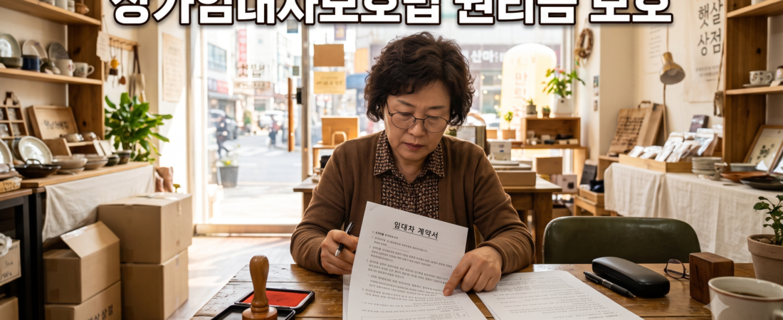 상가임대차보호법 권리금 보호 총정리, 계약갱신·환산보증금까지