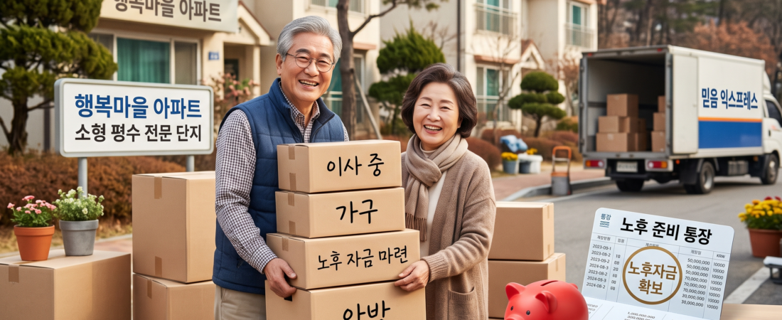 다운사이징 노후자금 마련 체크리스트 7가지