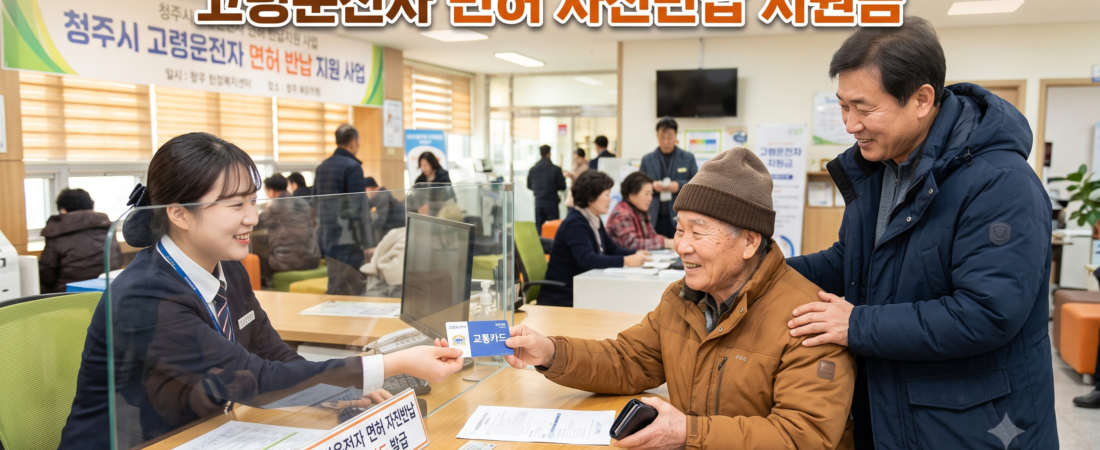 고령운전자 면허 자진반납 지원금 총정리, 지자체별로 다른 이유