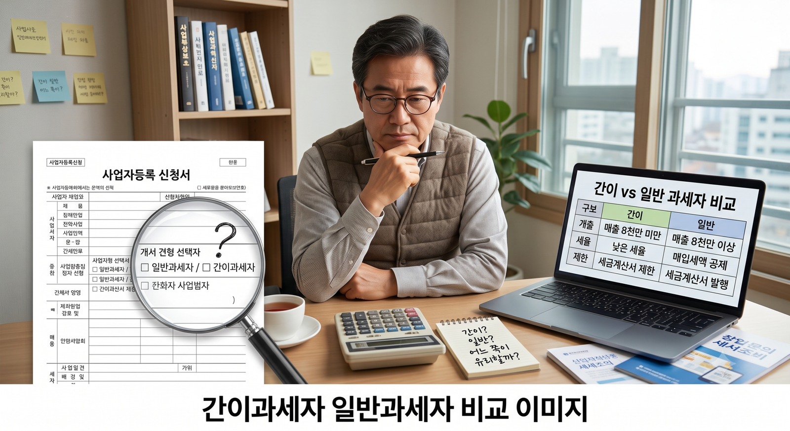 간이과세자 일반과세자 비교, 창업 전에 반드시 정해야 하는 이유