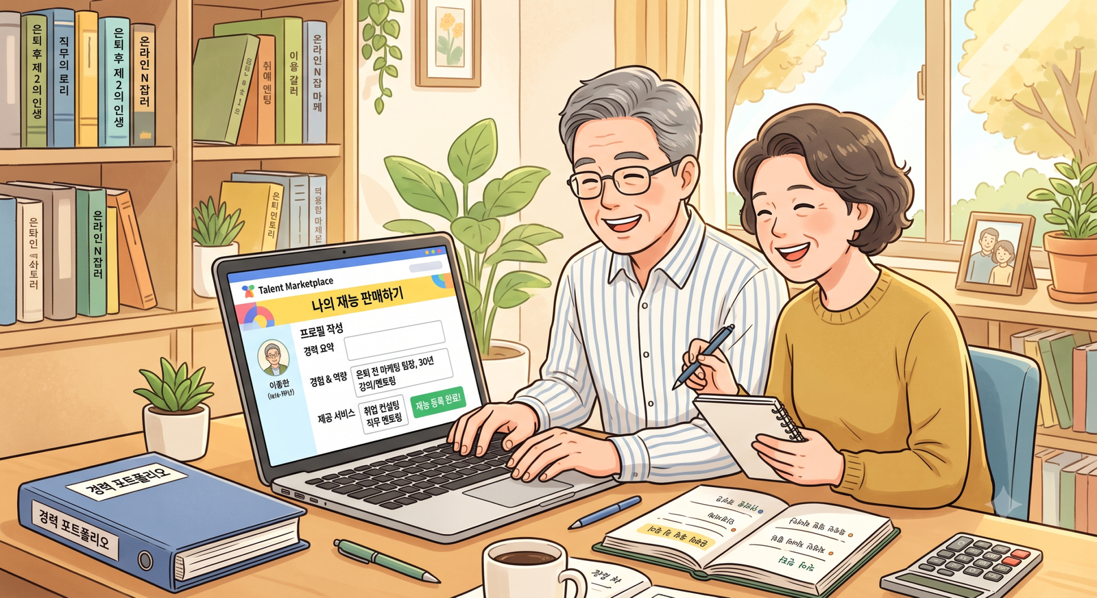 중장년 재능마켓 부업 | 크몽·숨고·탈잉 수수료 비교 (2026)