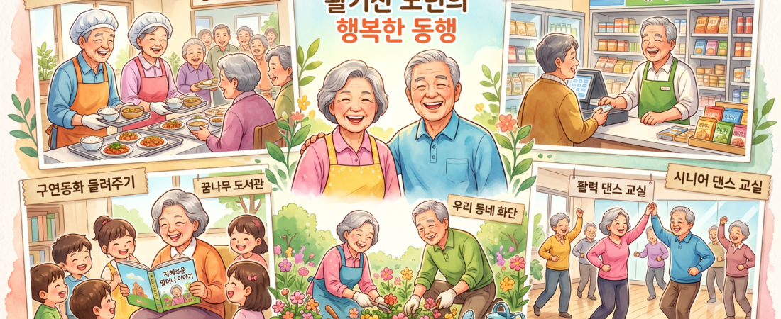 노인일자리 신청방법 | 유형별 지원금·자격 총정리 (2026)