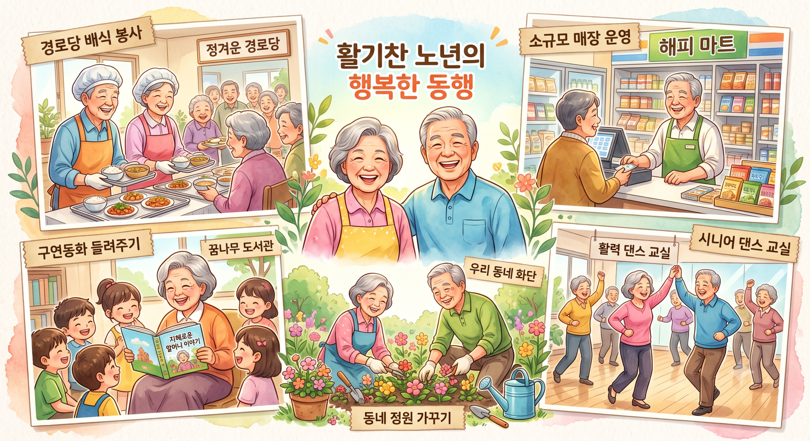 노인일자리 신청방법 | 유형별 지원금·자격 총정리 (2026)